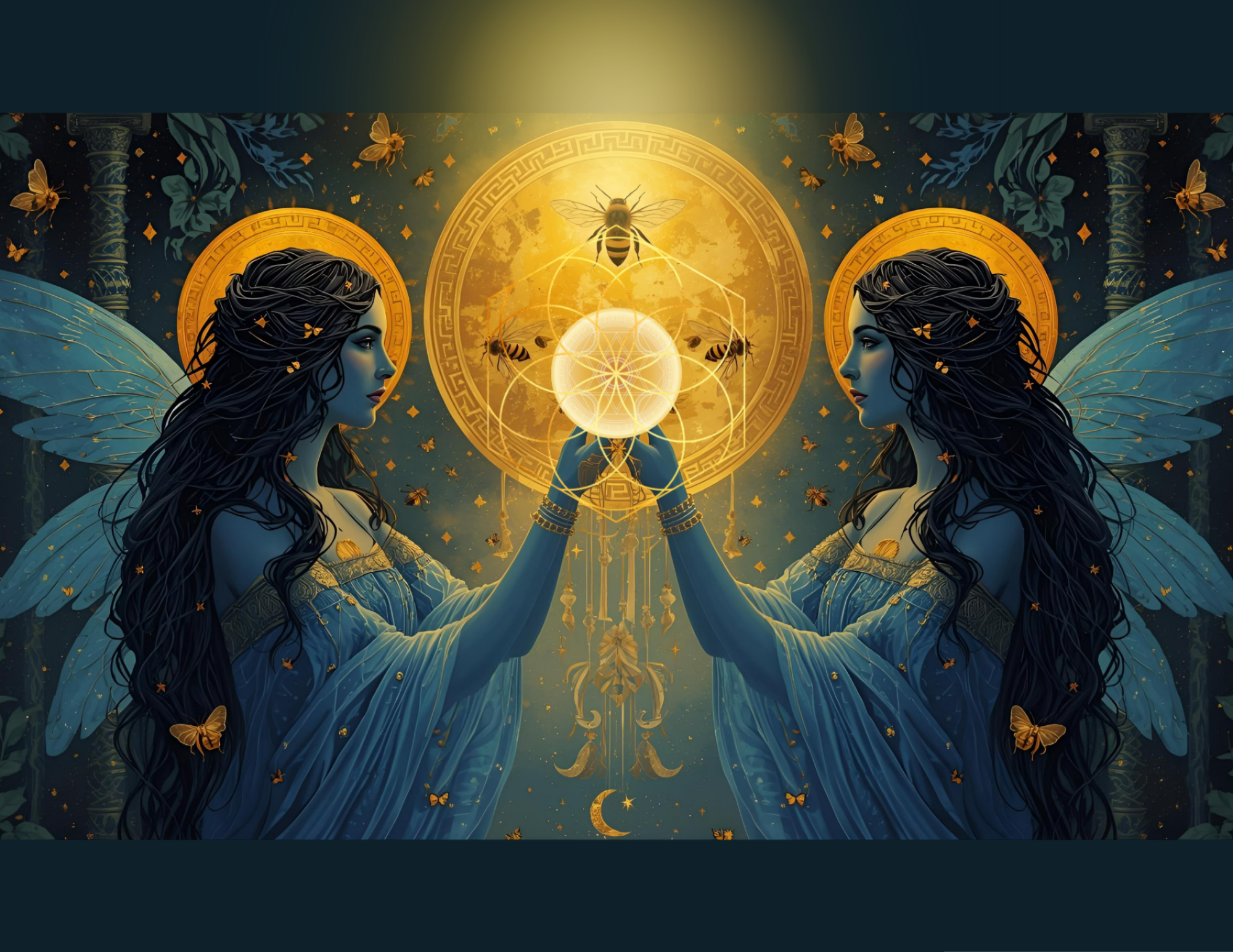 <span class="sqsrte-text-color--black">The Nectar Codes of The Bee Priestess Path: Unlocking the Secrets and Mysteries of the Ancient Bee Priestesses</span>