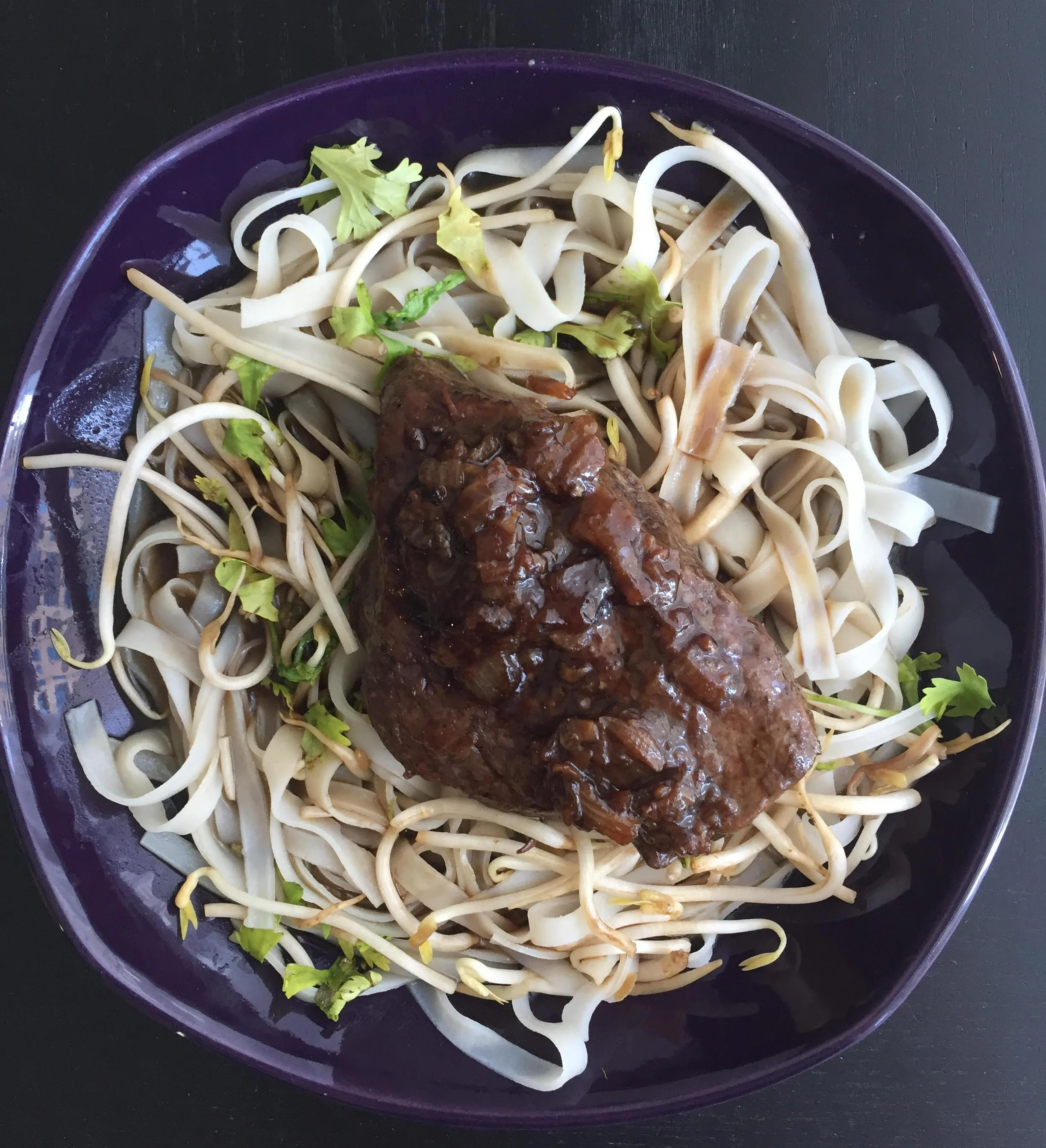 Vietnamese Beef with Rice Noodles