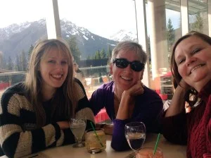 Mountain dramaturgy with Liz Engelman and Nan Barnett. 