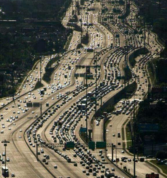 The widest highway in the world... made up of individuals.