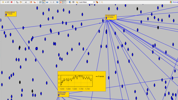 4: User clicks on different agents with different display states