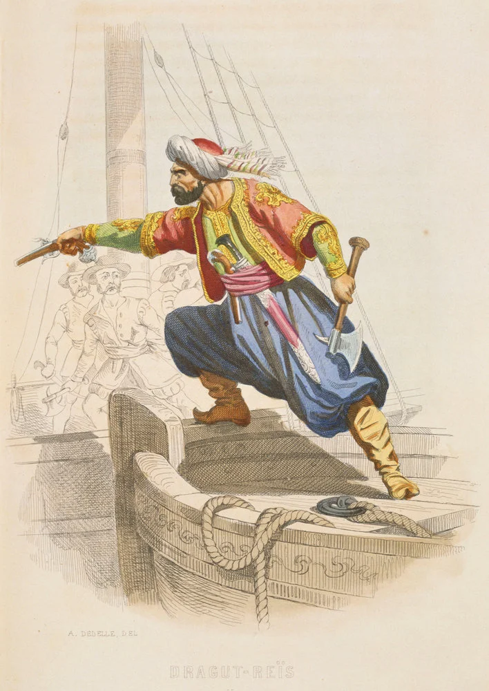 Dragut-Reis by Alexandre Debelle (1550)