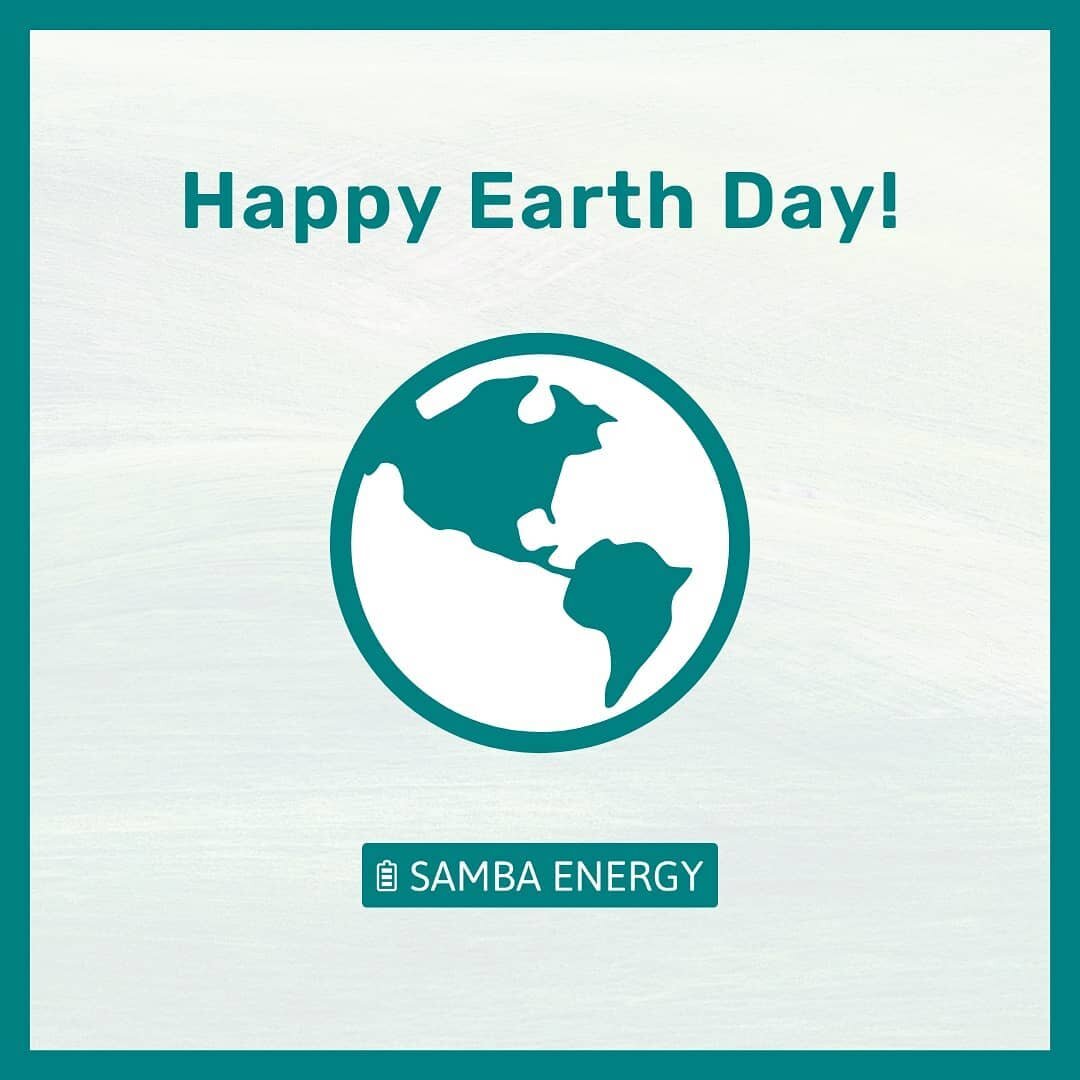 Samba Energy wishes you a happy Earth Day today! 🌍 Solar energy is a great way to reduce your carbon footprint and to do your part in preserving our planet and our communities for generations to come. 

Samba Energy is committed to helping you do ju