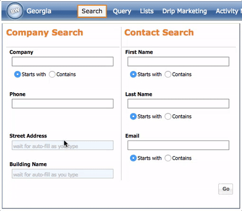 Search by company...