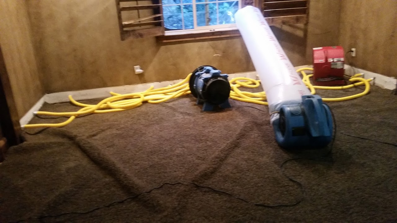 Using an in-ject-a-dry system to force air into the wall is a great idea
