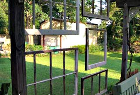 Window Frames Offer an Interesting View