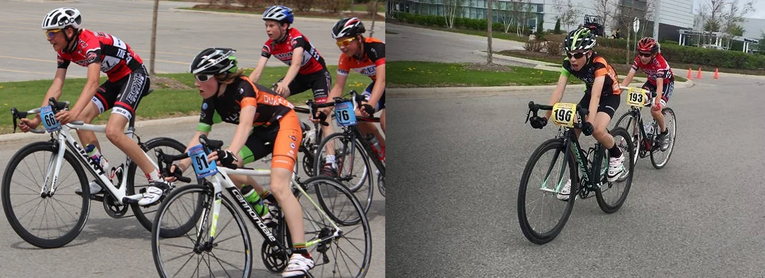 Axel looking strong just prior to his "flyer" on the final lap. Finlay on his way to the podium in his rookie road race. 