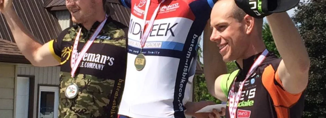 Team Rookie, Ayrton Dick, takes his first road race podium at the KW Classic.