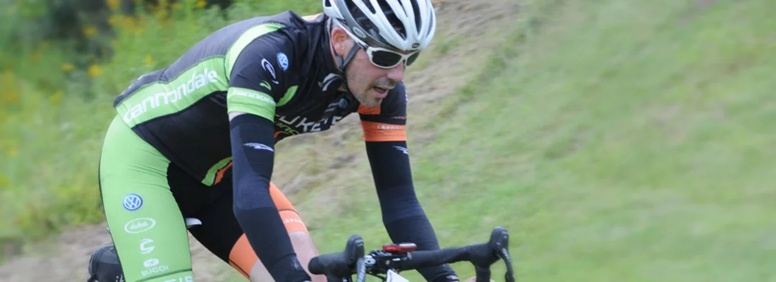 David Michael Lamb, at the Vermont Overland Ride. Tuning up the fitness before 'cross season begins in the fall. 