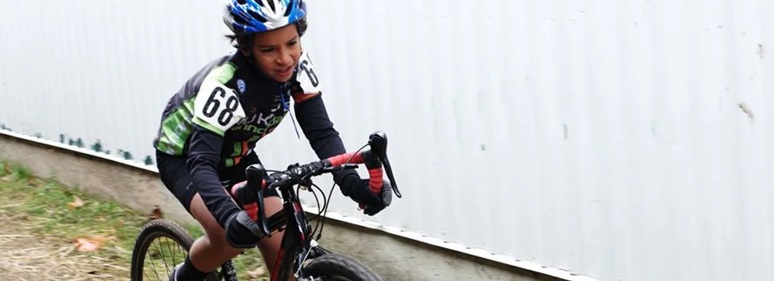 Young Benen on his way to a podium finish. (photo from Rob MacEwen)