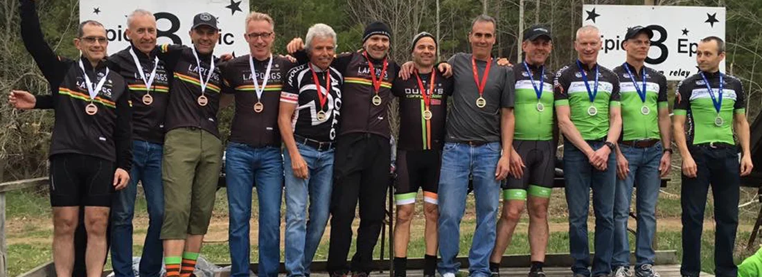 The LapDogs pretty much took over the podium at the Spring Epic 8 in the 4 Person Open Category