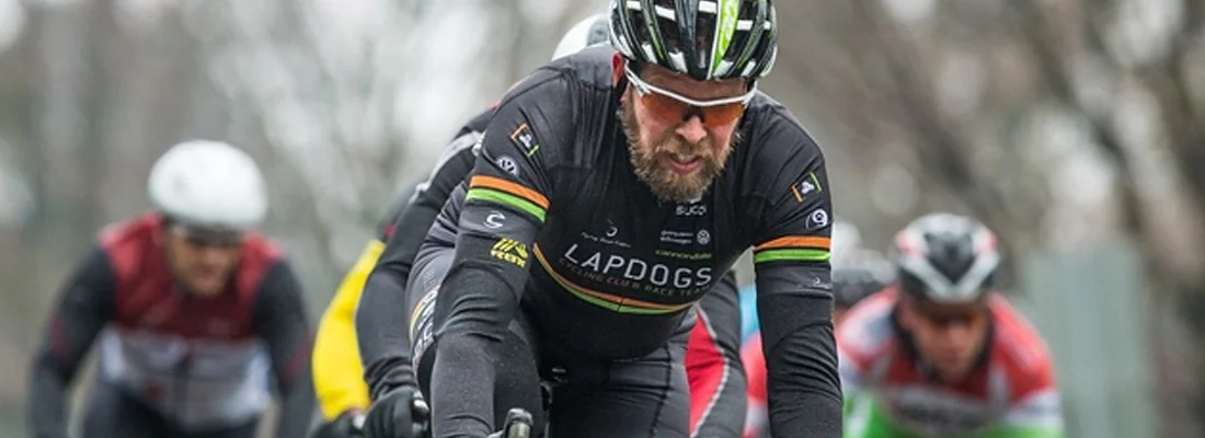 Big Steve Hart, putting power to the pedals.