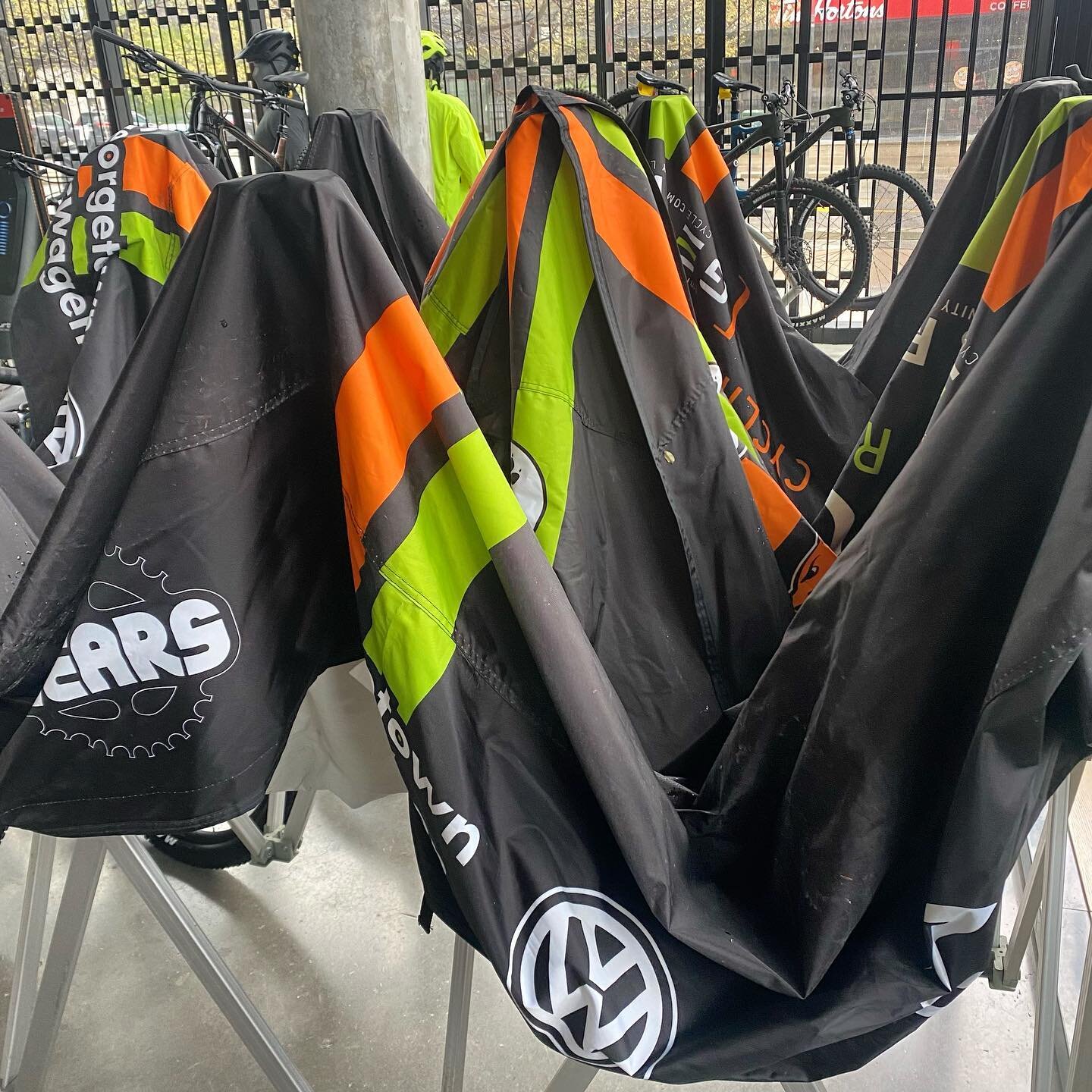 Club tents are back at the shop and being dried out after some heavy use at the P2A.