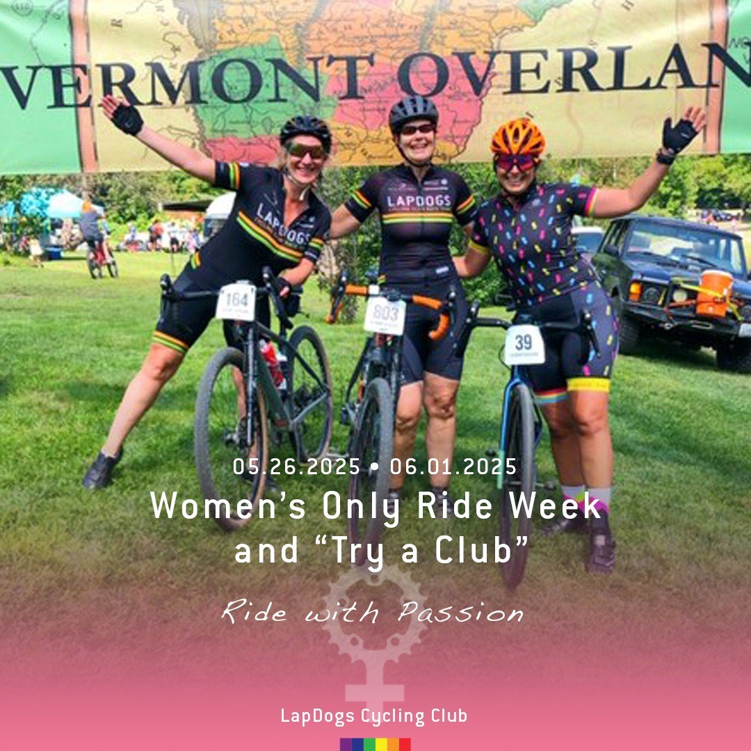 In recognition of all those awesome women who ride, we've put together an entire week of rides for those who identify as women. 
&bull;
Monday May 26th to Sunday June 1st
&bull;
These rides are open to current LDCC members. Not a club member, but int