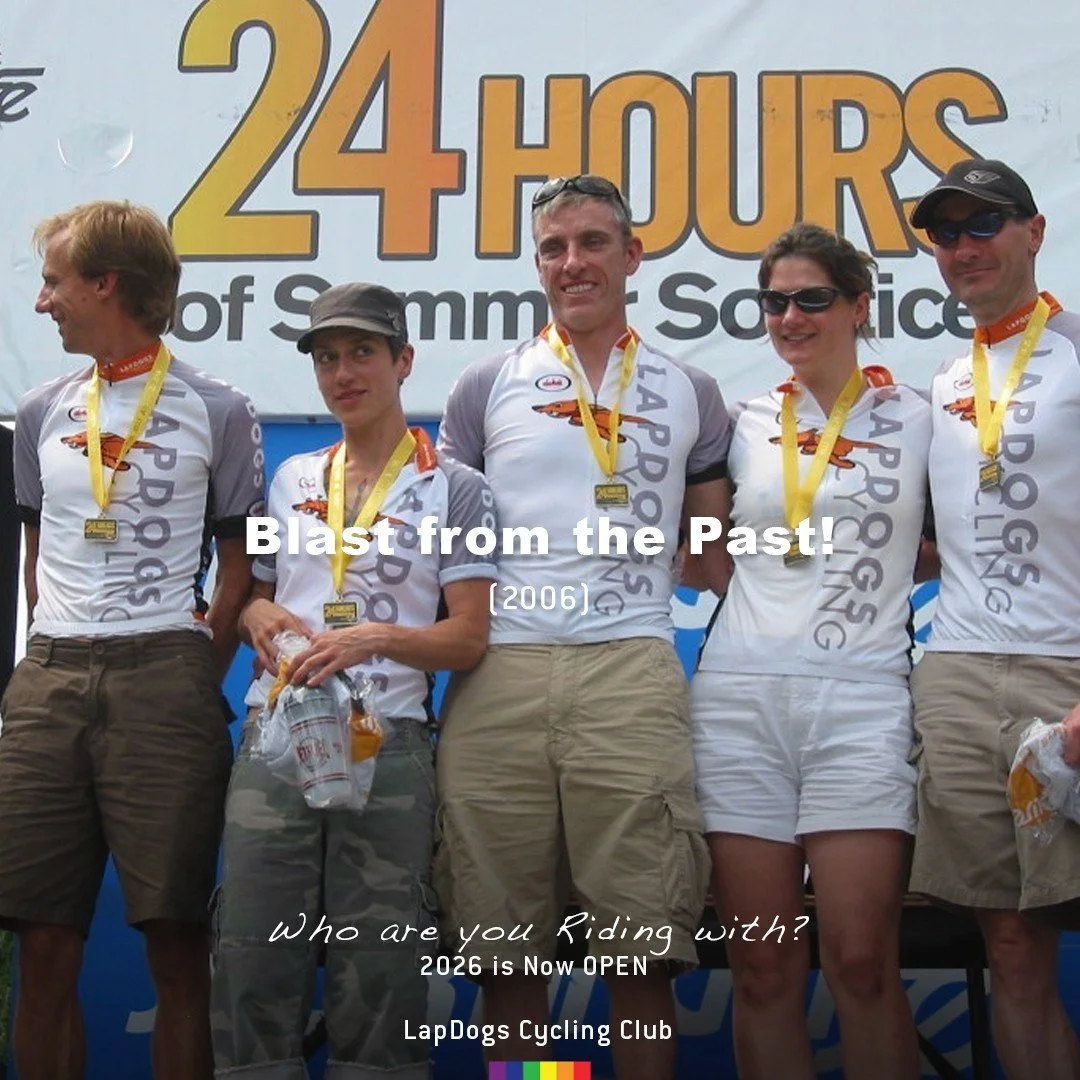 Established in 2003, we've been riding (and racing) with passion for 23 Years. 
&bull;
Here's a "Blast from the Past" (2006) with our 5 Person Mixed Team on the top step of the podium at the 24 Hours of Summer Solstice (@chico_racing_mtb )
