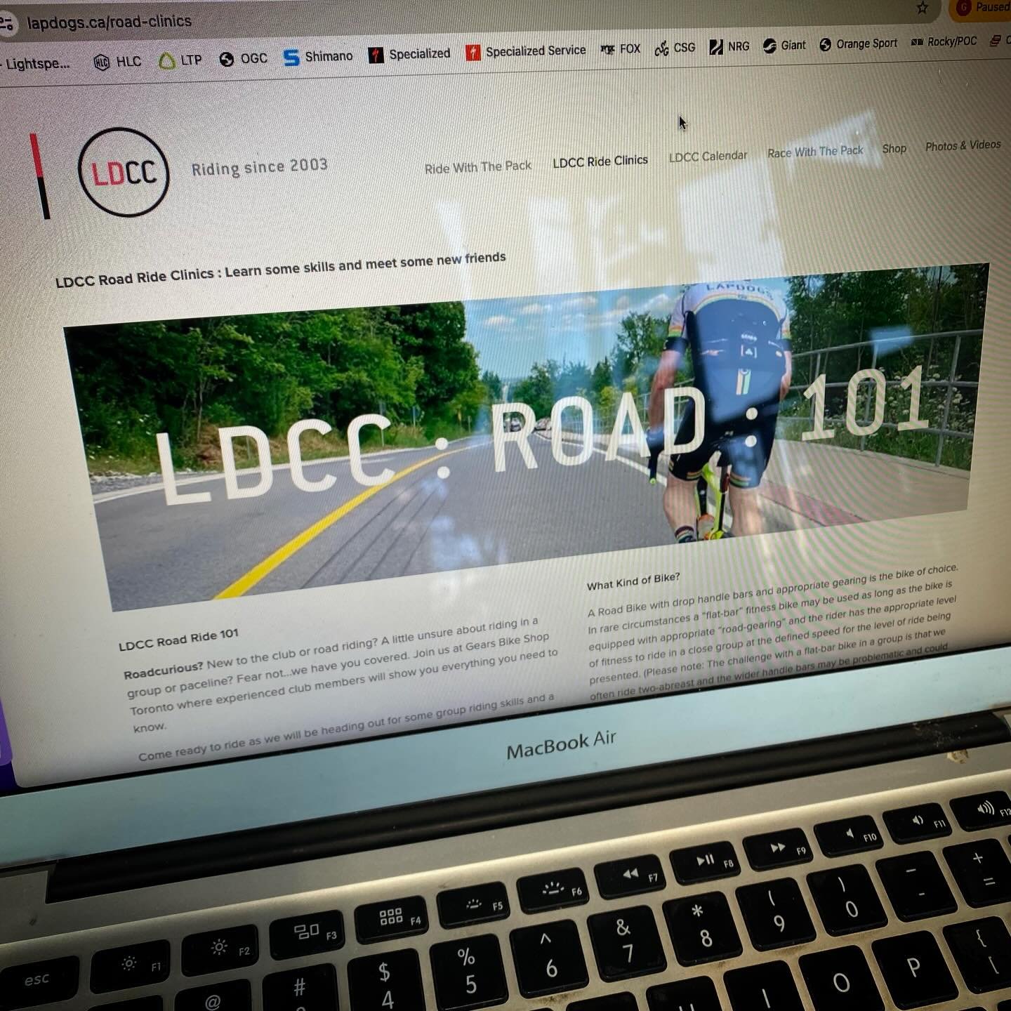 Our Road 101 takes place today. If you are attending, please note that the Toronto Marathon is also on today and goes right by GEARS Bike Shop. It might be a bit busy in the area around the shop, but you will be able to manage if you&rsquo;re on your