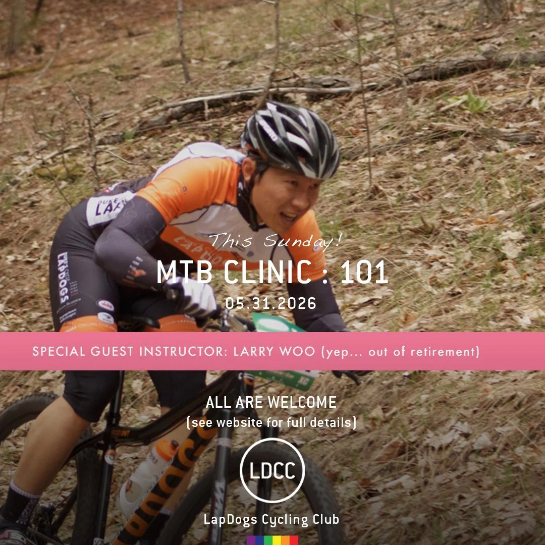 Dirtcurious? LDCC MTB 101 is this Sunday
&bull;
Ready to get onto the trails and  into the woods? 
&bull;
This event is for you. Come ready to ride. After a brief chat on what you need to know, we will head out for some thrills, drills and skills. Ev