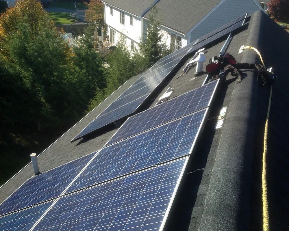 5.4kw roof mount Walpole MA