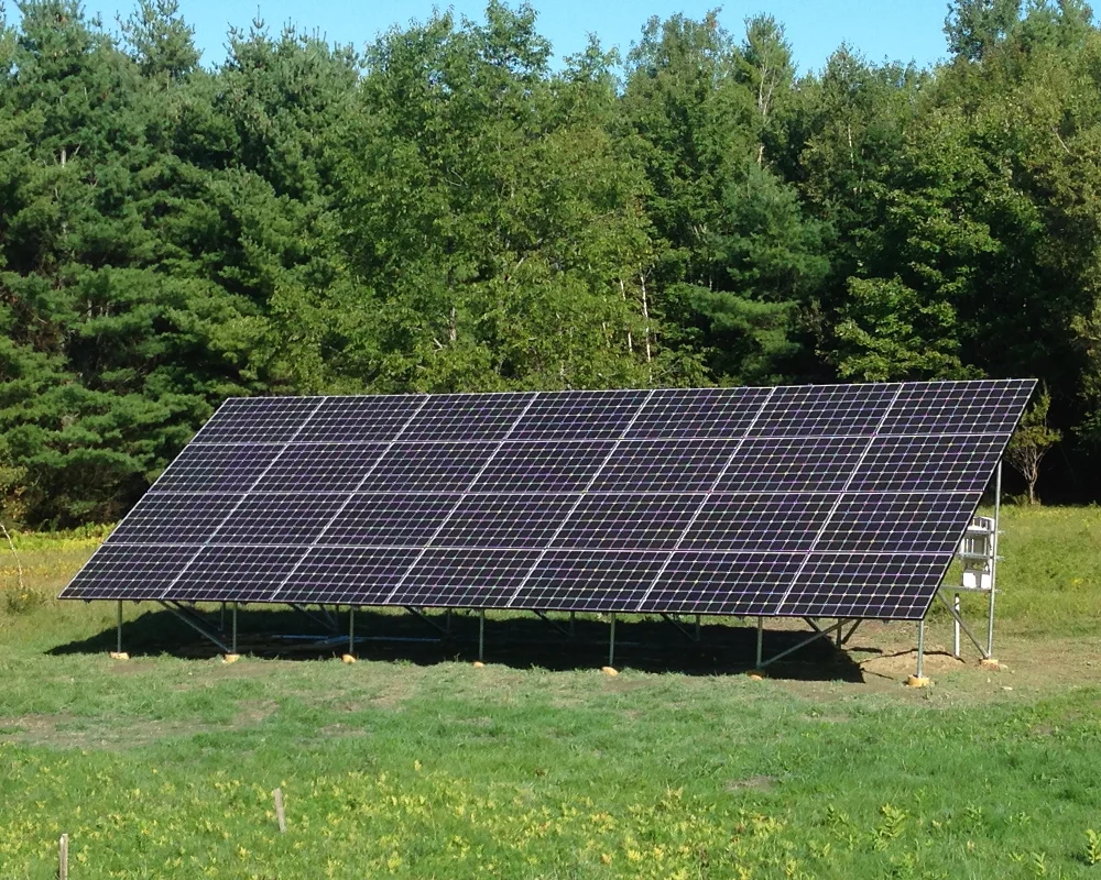 15.6kw ground mount Etna NH