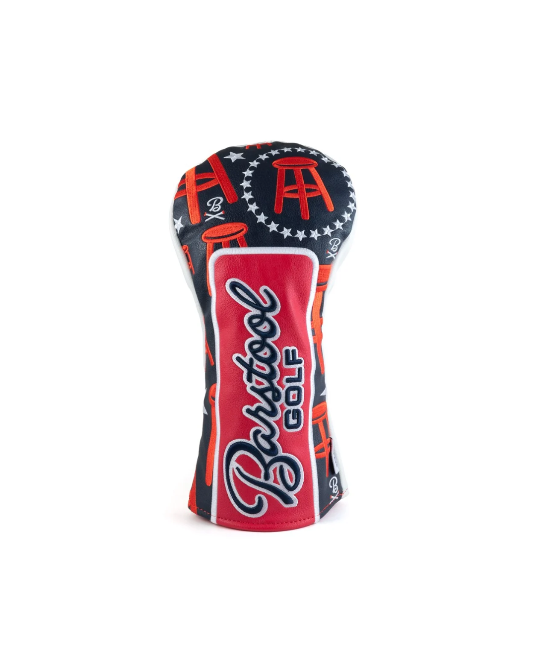 Barstool Blue/Red Head Cover