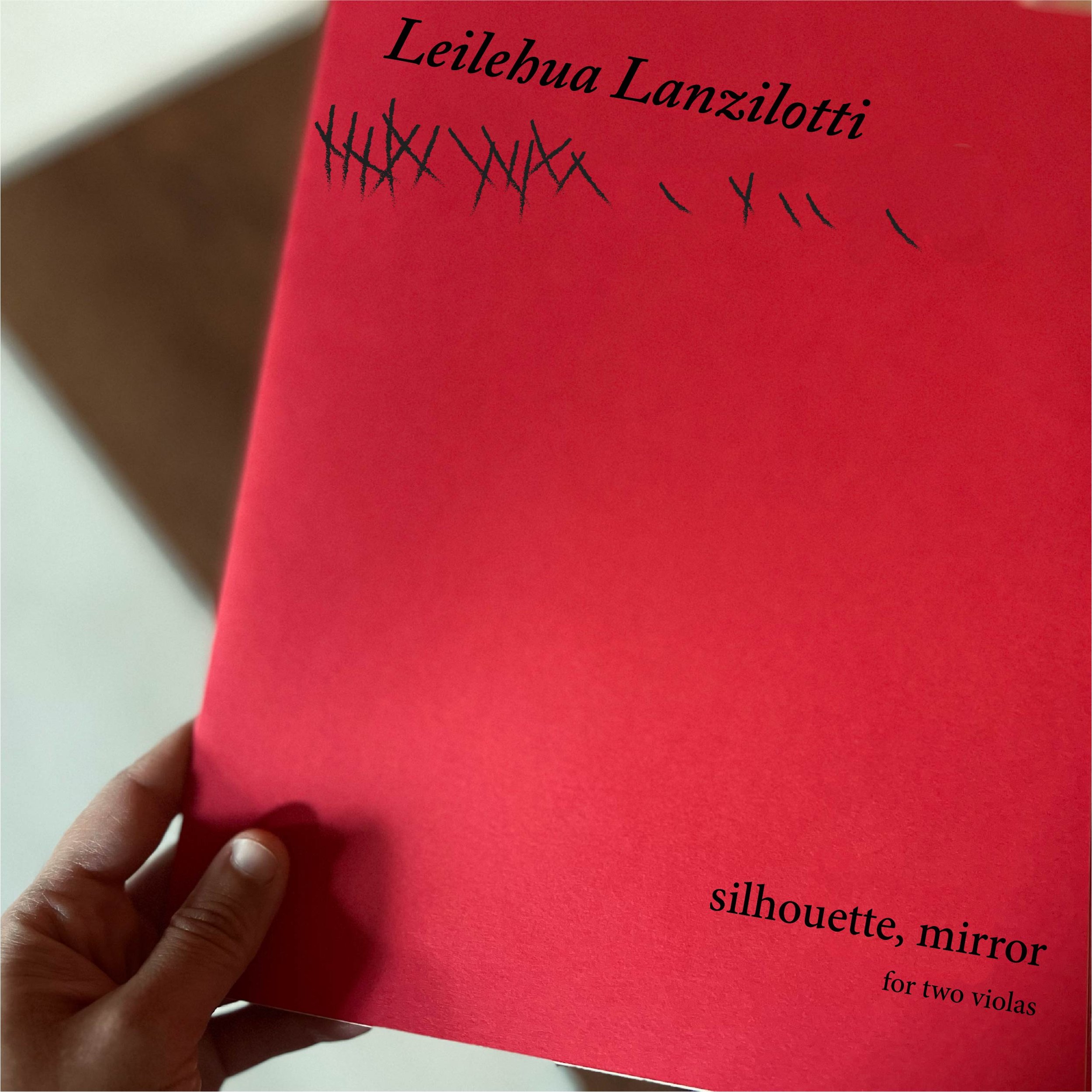 silhouette, mirror (for two violas) — PRINT EDITION