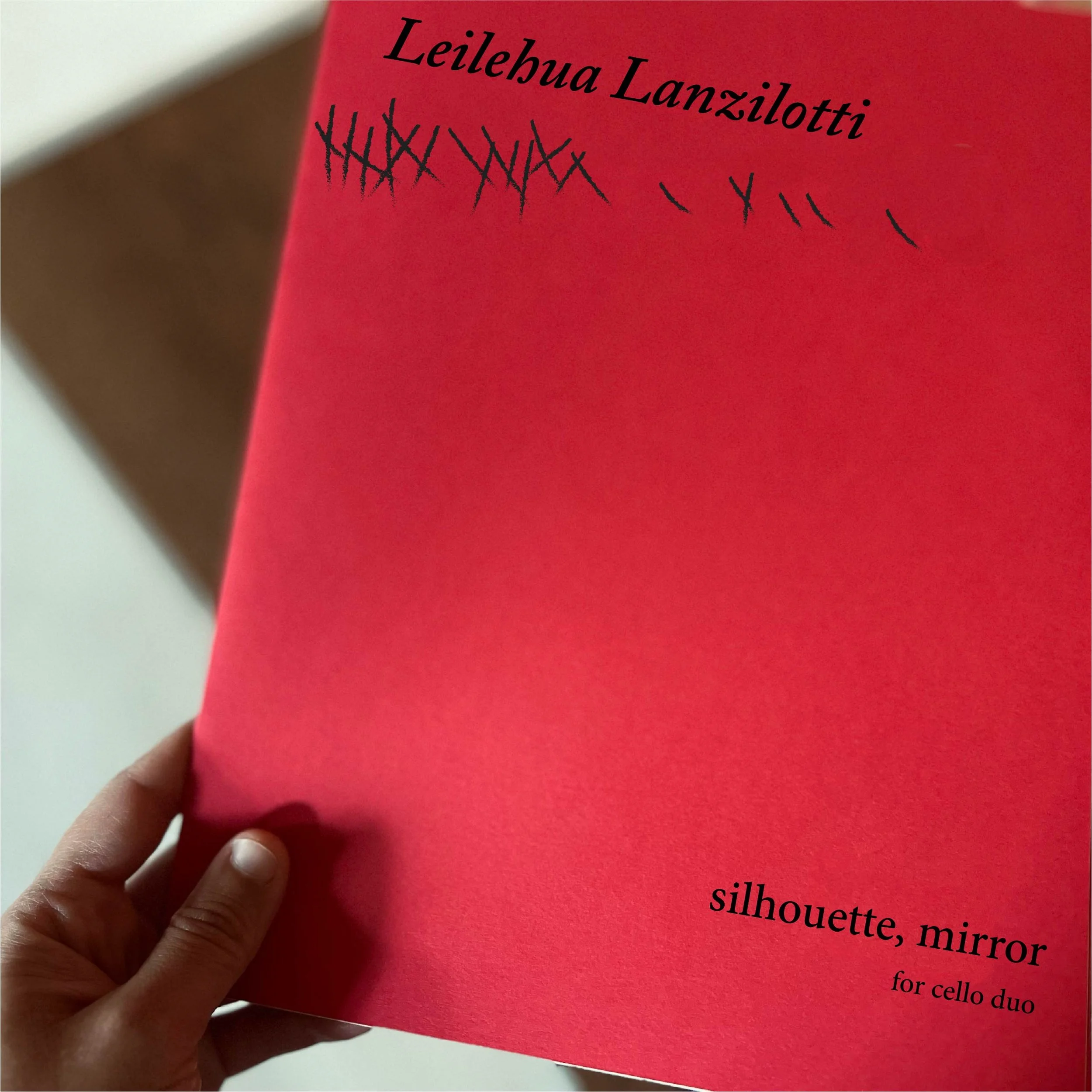silhouette, mirror (for cello duo) — PRINT EDITION