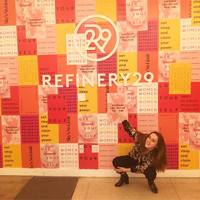 back @ it again w/ @refinery29 &amp; @serenakerrigan for something ~*kEwL*~