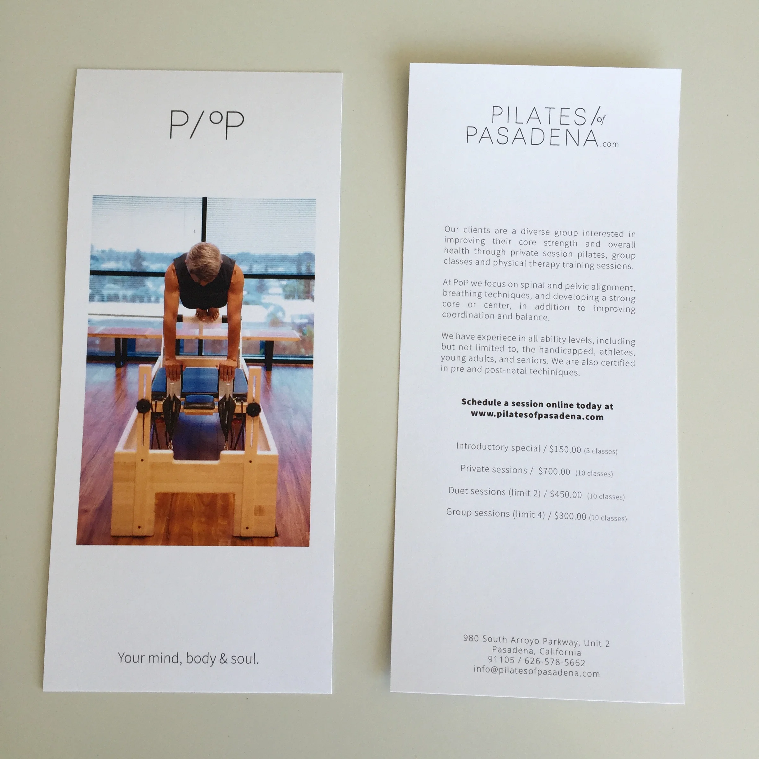 Brochure design & print