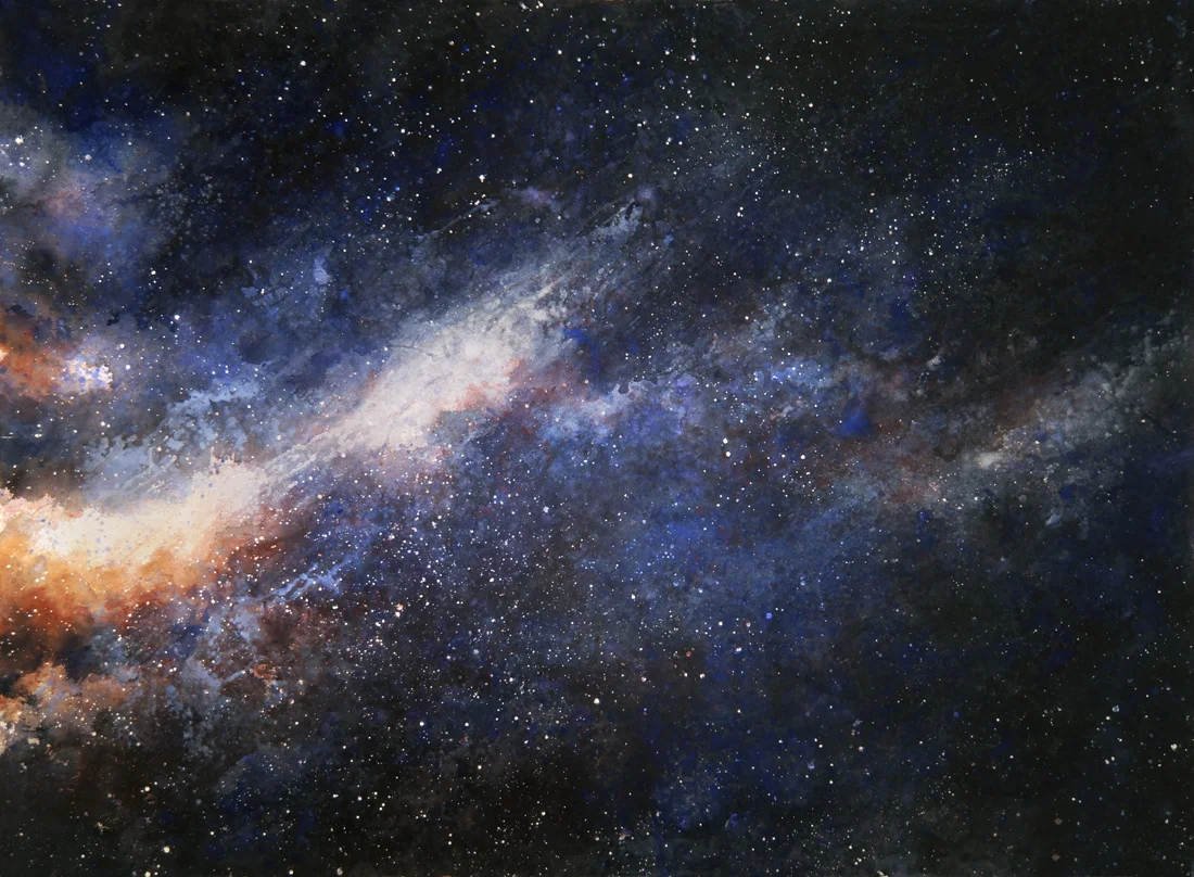 Cluster II, 52"x70", 2013