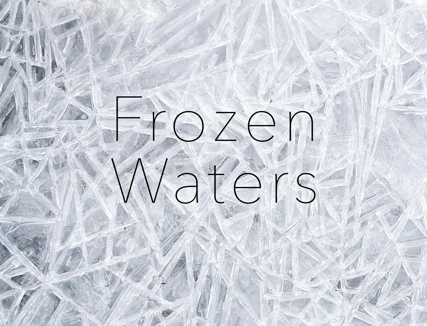 “Frozen Waters” is an artistic research by Ekaterina Smirnova. The intent of this project is to explore the natural phenomena of ice and snow, which directly reflects climate change. From a single snowflake to the fully frozen Hudson river, white plains of Siberia and slowly melting glaciers, revealing the fragile beauty of nature, while noticing the human impact.