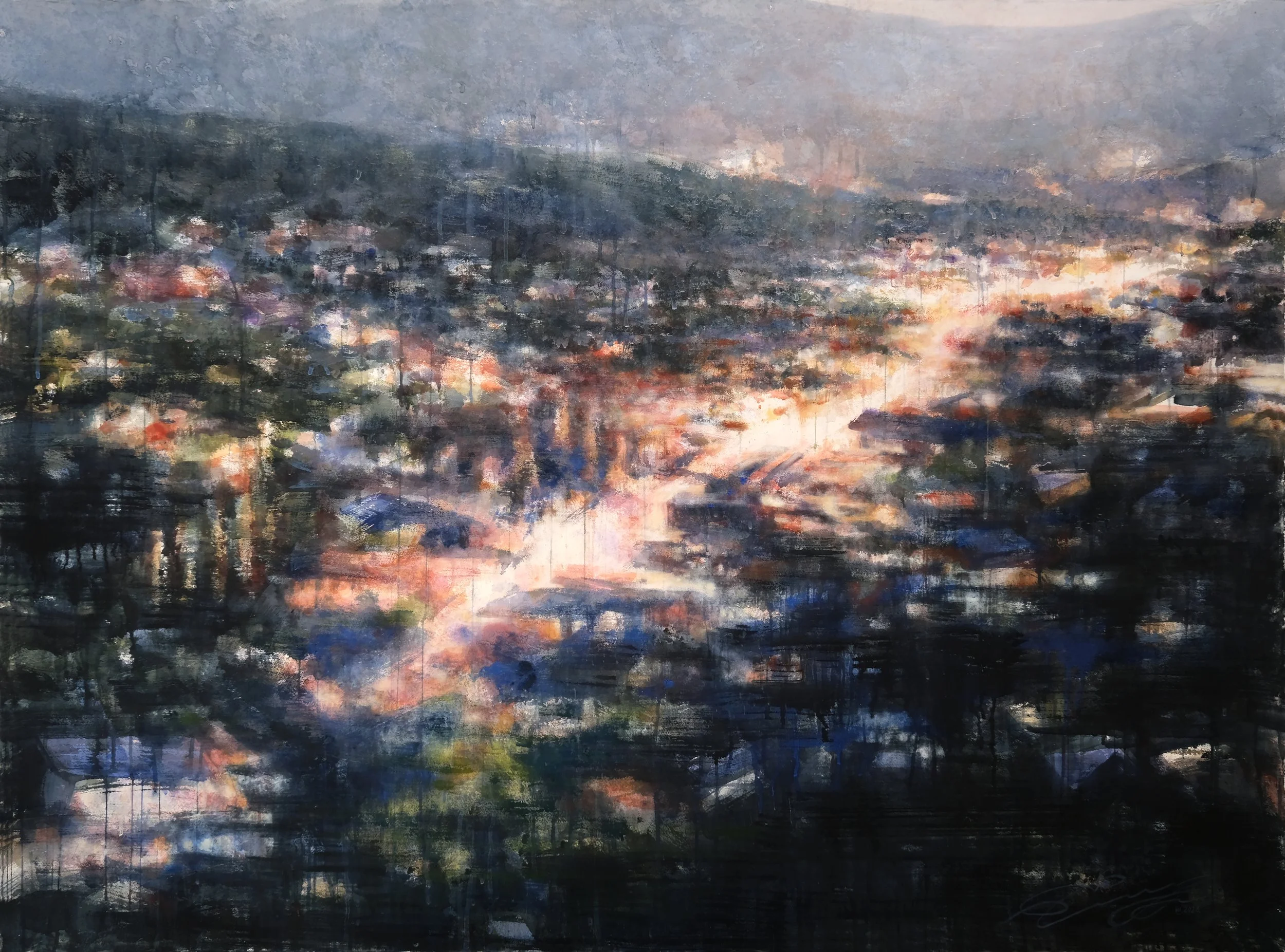   Twilight , 52"x70", 2026 