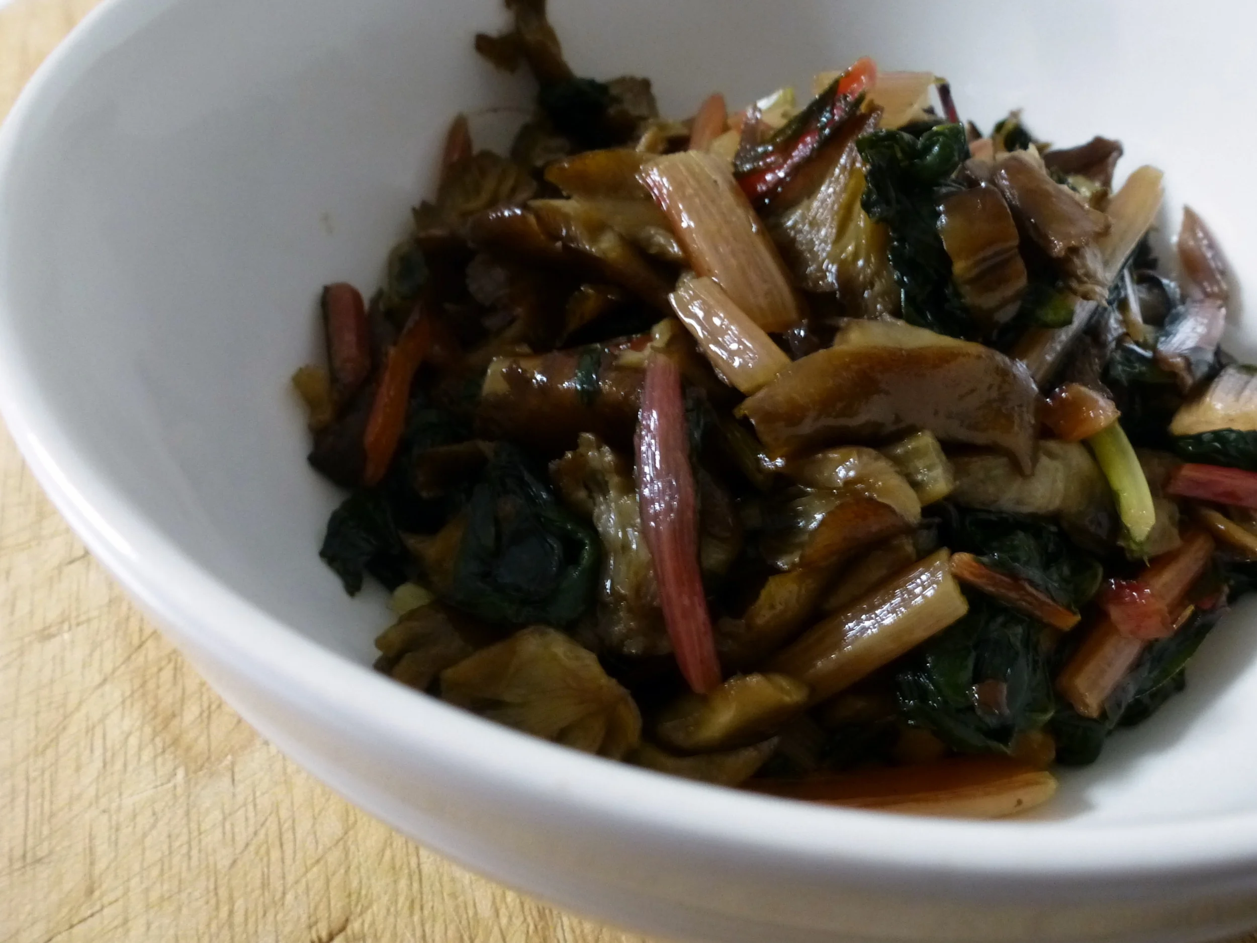 Wild Mushrooms & Swiss Chard