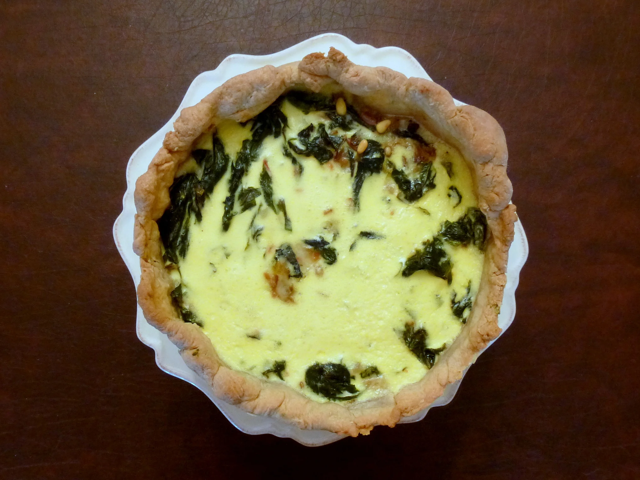 Rustic Swiss Chard Tart