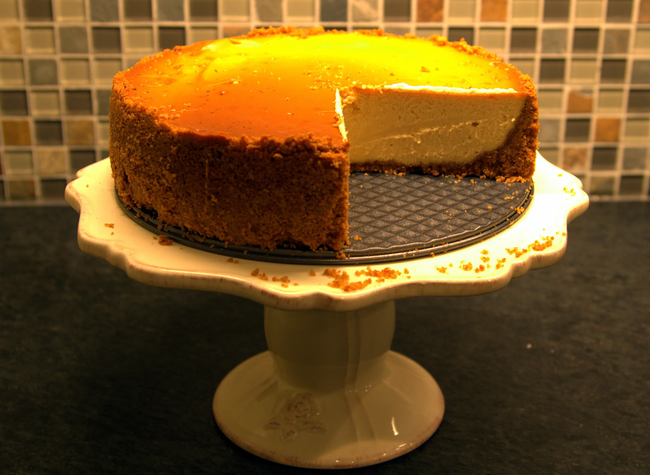 Applewood Smoked Cheesecake