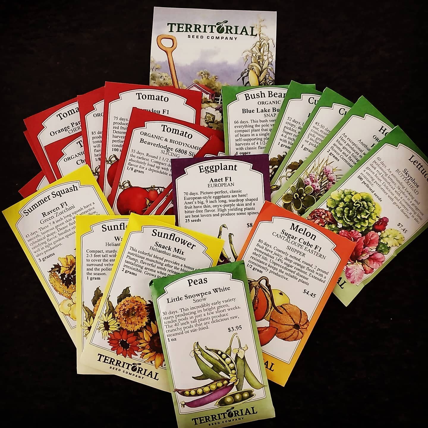 FINALLY! This is the best kind of mail to get. Starting many of these this weekend. Thanks @territorialseedcompany! 
.
.
.
#seeds #seedstarting #seedlings #cantwaitforspring #gardening #urbangardening #vegetables #herbs #flowers #growyourown #grow4li