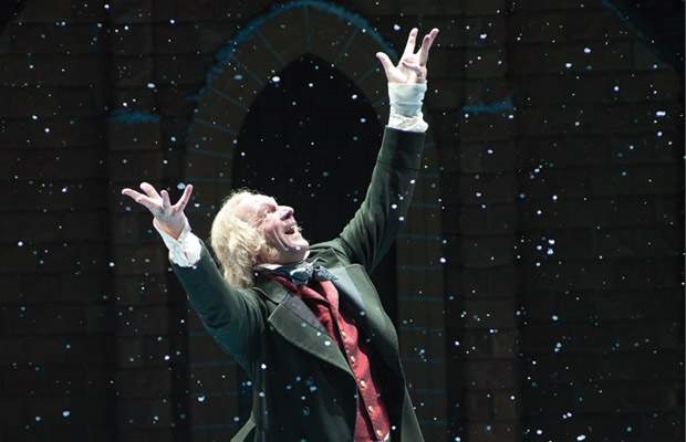 Stephen Hair brings the classic literature character of Ebenezer Scrooge to life every year. Photo courtesy of David Cooper.