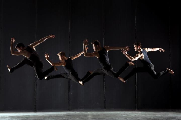 The stars of Shaping Sound. From left to right: Teddy Forance, Travis Wall, Nick Lazzarini and Kyle Robinson. Photo courtesy of Shaping Sound. 