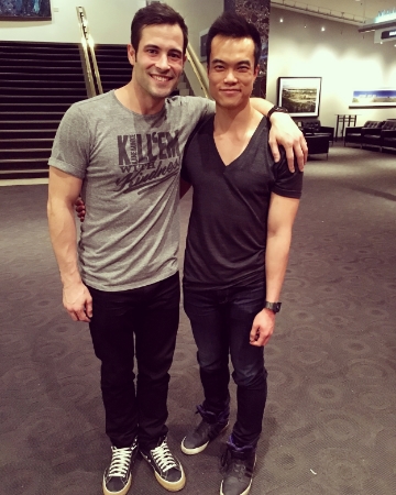 Kyle Robinson is one sensational dancer! It was my pleasure seeing him onstage for the first time and meeting him after the show. 