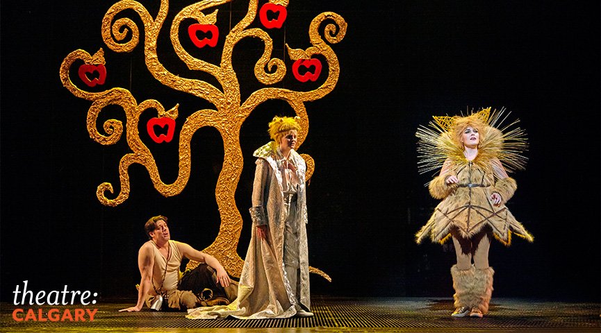 Jennie Neumann's (far right) performance as the Fox is one of the highlights of the production. Photo courtesy of Trudie Lee.