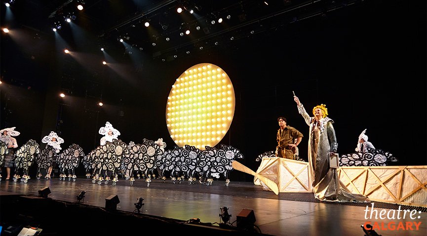 Even children will have a hard time relating to this overly complicated and at times, bizarre stage adaptation of a beloved children's book. Photo courtesy of Trudie Lee. 