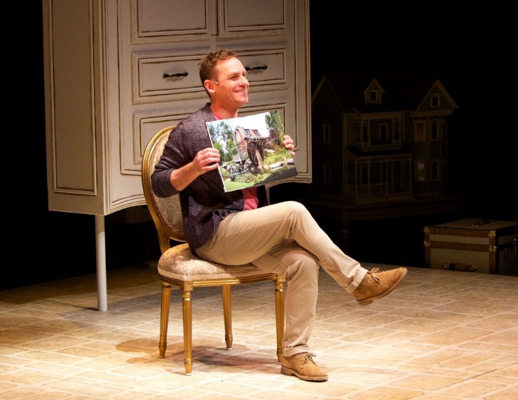 Steven Gallagher puts on an impressive one-man show, but the show itself is written for such a specific audience that commercial viability could be challenging. Photo credit: Alberta Theatre Projects