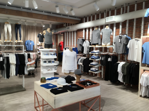 The Kit and Ace flagship store.