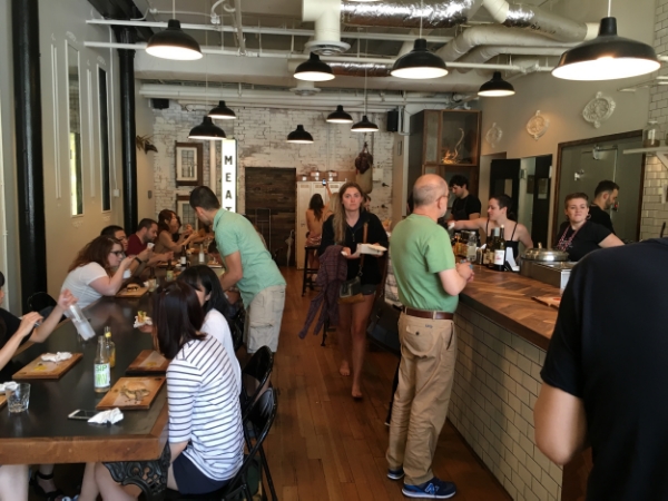 A Meat &amp; Bread dining experience is cozy and fun!