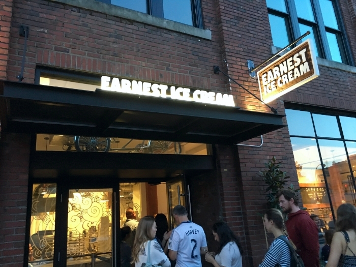 Don't let the line up discourage you. A trip to Earnest Ice Cream is an iconic summer activity you need to try, rain or shine. 