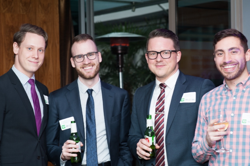 Attendees at Pride at Work's Vancouver event. Photo credit: Belle Ancell