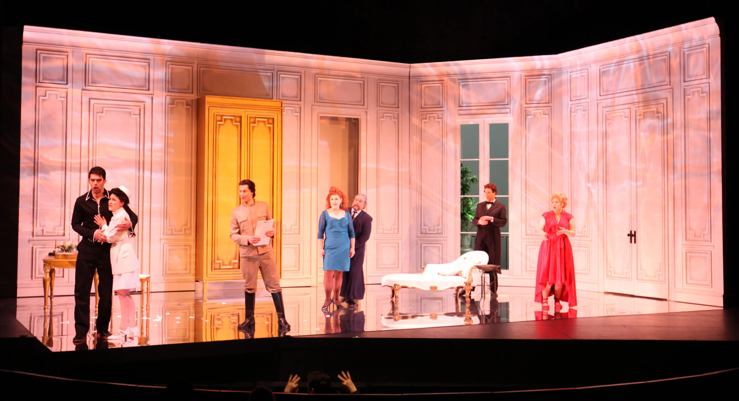 The cast of Vancouver Opera's "The Marriage of Figaro". Photo credit: Tim Matheson