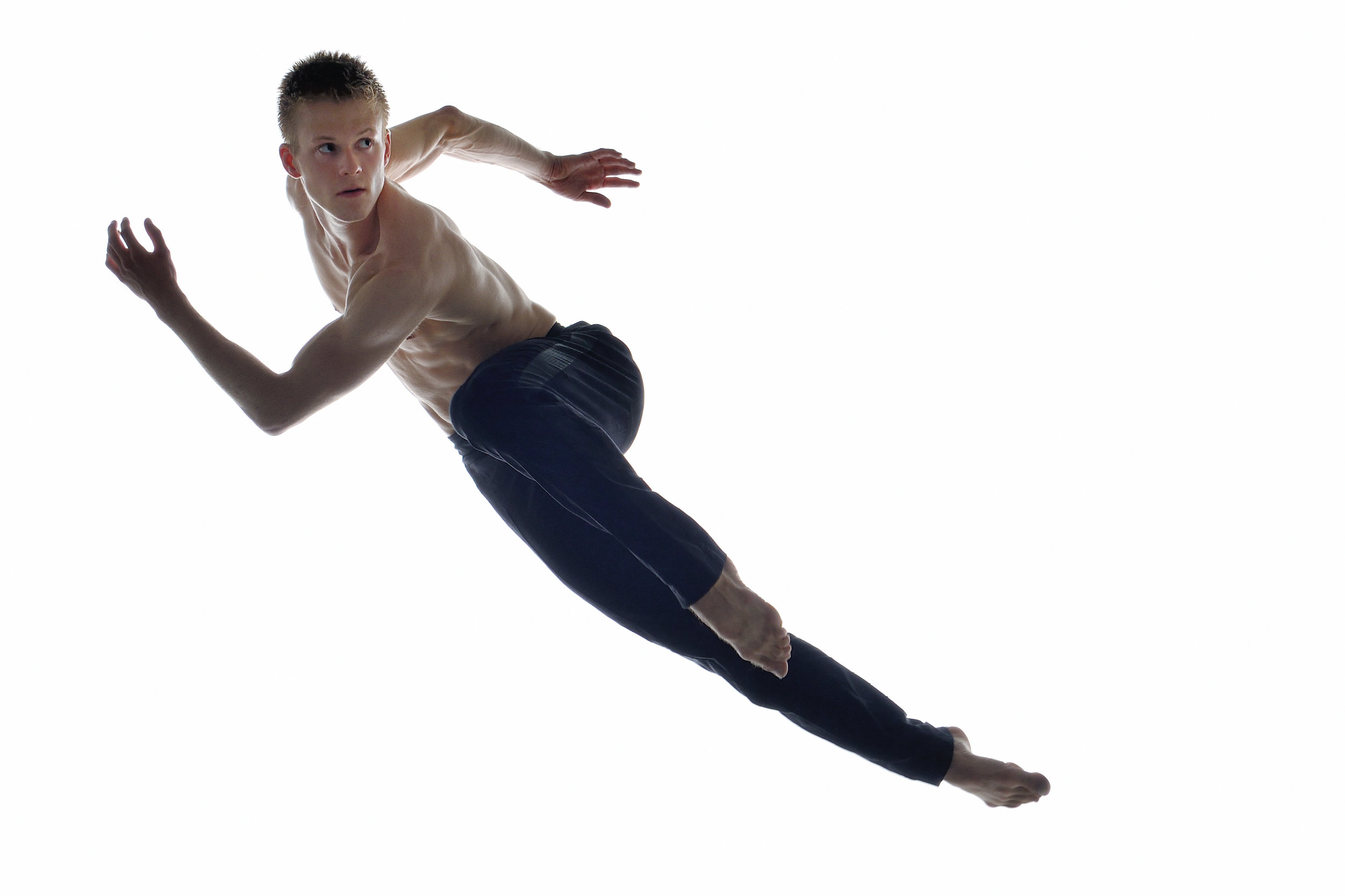Ballet BC dancer Scott Fowler. Photo credit - Michael Slobodian