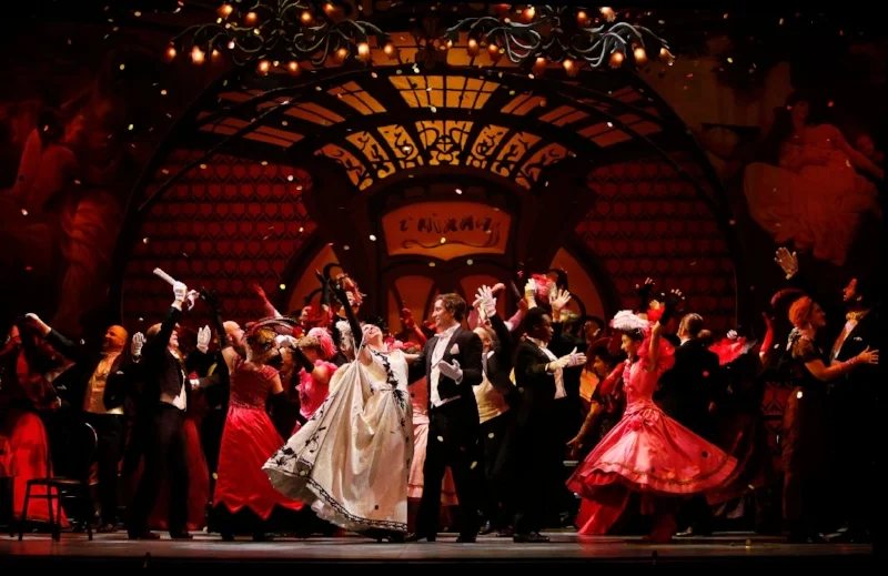 The company of Vancouver Opera’s The Merry Widow. Photo credit: Tim Matheson