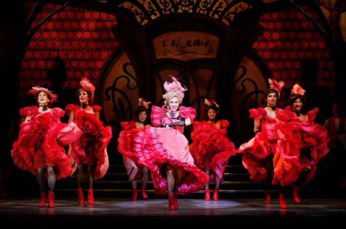 One of the show’s highlights is the rousing can-can number. Photo credit: Tim Matheson