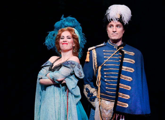 Lucia Cesaroni and John Cudia. Photo credit: Tim Matheson